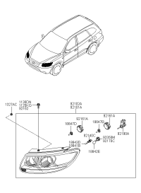 921012B011-LAMP ASSY-HEAD,LH