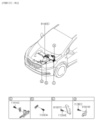 91400B5030-WIRING ASSY-CONTROL