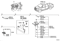 812400C060B0-LAMP ASSY, ROOM, NO.1
