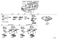 8124060060A5-LAMP ASSY, ROOM, NO.1