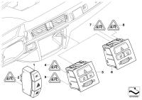 61319196714-Switch assy-center lock