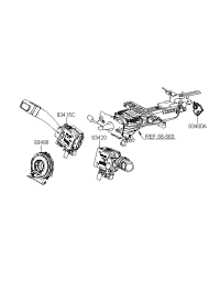 934103K100-SWITCH ASSY-LIGHTING & T/SIG