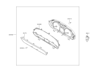 940033D841-Cluster assy-instrument (KPH)
