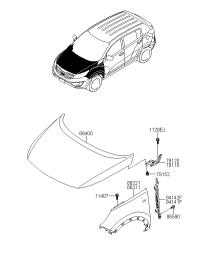 663214T100-PANEL-FENDER RH