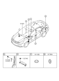 915004Q010-WIRING ASSY-FLOOR