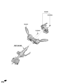 93490F2215-CONTACT ASSY-CLOCK SPRING