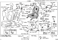 7187560140-COVER, RECLINING ADJUSTER INSIDE, RH/LH