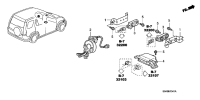 74177S9A000-Bracket, sensor, front