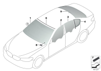 51319463812-Windshield green rain/light/fog