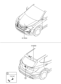 91680A1034-WIRING ASSY-TAIL GATE