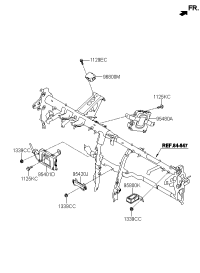95400A1510-UNIT ASSY-BCM & RECEIVER