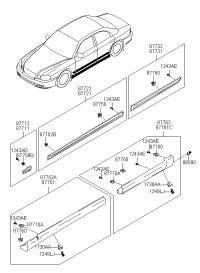877523C000-MOULDING ASSY-SIDE S