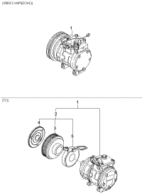0K2FX61450-COMPRESSOR ASSY