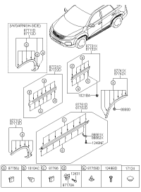 877122P000-GARNISH ASSY-FNDR SIDE,RH