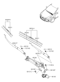 98110F0000-MOTOR ASY-WINDSHIEL*