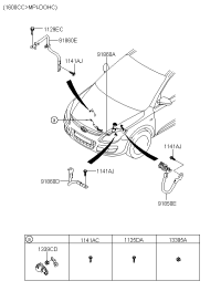 916601Z010-WIRING ASSY-RR DR RH