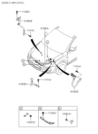 918501Z240-WIRING ASSY-BATTERY (+)