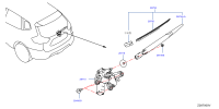 2871000Q0B-MOTOR ASSY-REAR WINDOW WIPER