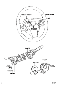 8414030311-SWITCH ASSY, HEADLAMP DIMMER