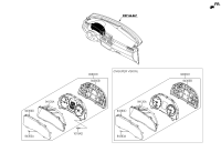 94003S4000-CLUSTER ASSY-INSTRUMENT