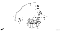 76805T9JH01-PIPE-EGR COOLER *