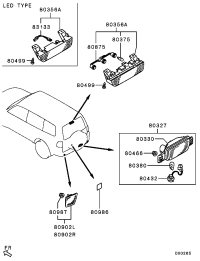 8337A068-LAMP KIT,FOG,RR