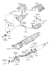 286103F720-MUFFLER ASSY-FRONT