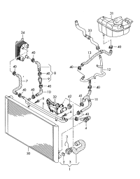 4E0121055AF-WATER HOSE