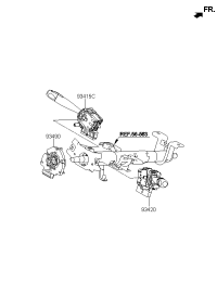 934901E300-CONTACT ASSY-CLOCK SPRING