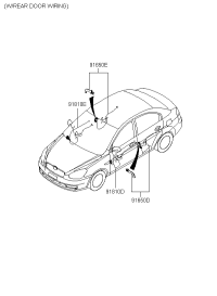 91500AM651-WIRING ASSY-FLOOR