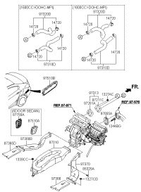 97312A5100-HOSE ASSY-WATER OUTLET