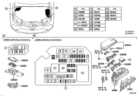 8266202F00-COVER, RELAY BLOCK, UPPER, NO.1