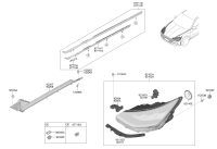 92101L4000-LAMP ASSY-HEAD,LH