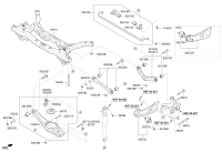 55250S7AA0-ARM ASSY-RR ASSIST