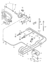 8D0907415B-ROD STRUT STABILIZER A4/A6/A7