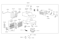 976023D055-EVAPORATOR & BLOWER UNIT