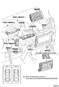 8465660090-BEZEL, SWITCH