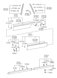 877363B000-MLDG ASSY-RRDR WL RH