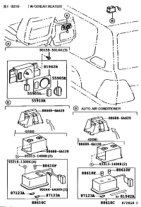 8861060121B1-SWITCH ASSY, COOLER CONTROL