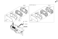 94003H3050-METER-COMBINATION