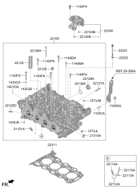 223112M802-GASKET-CYLINDER HEAD