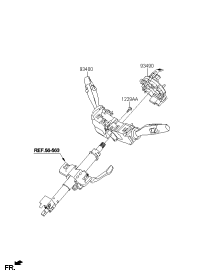 93490D4610-CONTACT ASSY-CLOCK SPRING