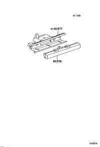 8157052210-LAMP ASSY, CENTER STOP
