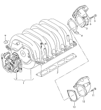 079133185AB-Pipe assy-switch air intake