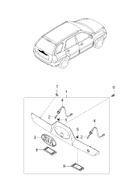 925011F000-LAMP ASSY-LICENSE PLATE