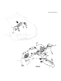95217085-WIRE, INSTRUMENT PANEL