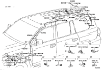 8539160120-NOZZLE, REAR WASHER