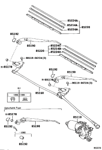 8511060201-MOTOR ASSY, WINDSHIELD WIPER