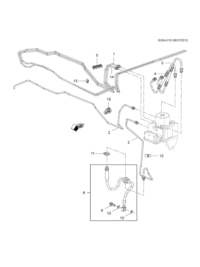 96968343-Clamp, brake tube