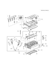 9158057-Oil seal (16 parts)